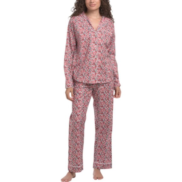 PETITE PLUME 2pc Fleurs Des Bois Cotton Pajama Set